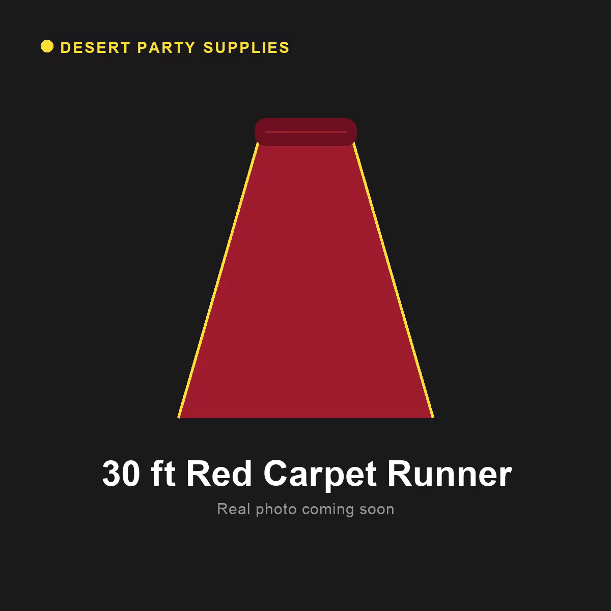 30 ft Red Carpet Runner