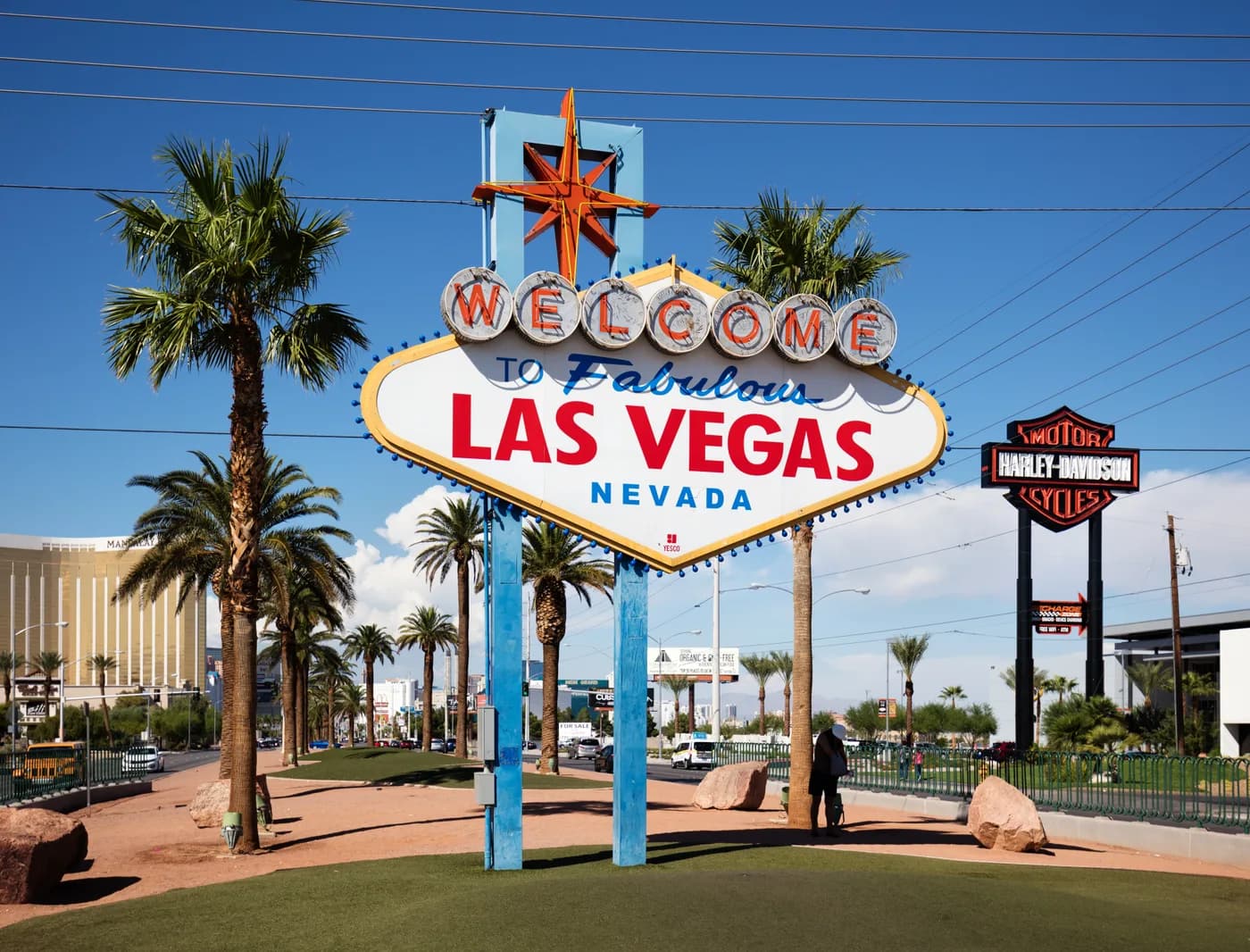 The Welcome to Fabulous Las Vegas sign in Paradise, Nevada